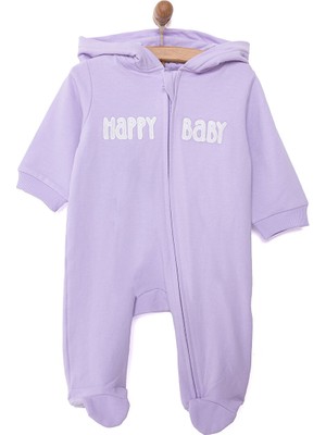 HelloBaby HelloBaby Yenidoğan Kapüşonlu Tulum Kız Bebek