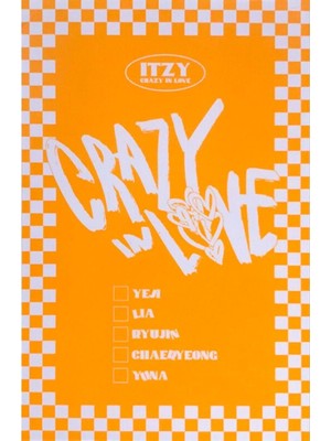 Tekno Trust Itzy "crazy In Love Yeji" 8 Adet Fotokart ( Imzalı Kart)