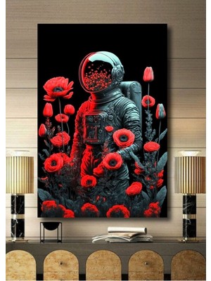 TosbArt 3 Boyutlu Tropikal Doğa Manzara Temalı Kanvas Tablo