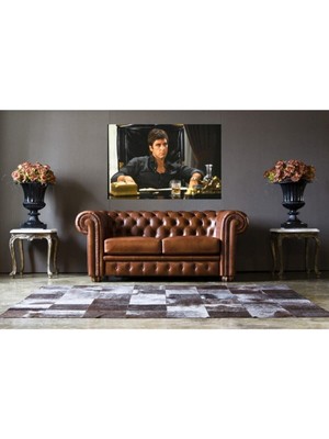 TosbArt Godfather Tony Montana Alpacino Kanvas Tablo