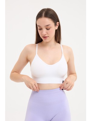 Urban Askılı Sırt Detaylı Toparlayıcı Spor Sütyeni Bra