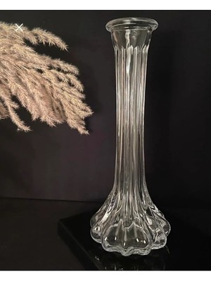 Tekno Trust Cam El Yapımı Model Karanfil Gül Vazosu Opak