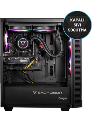 Casper Excalibur E65H.147F-EX70X-0RG Intel Core i7-14700F 64GB RAM 2TB NVME SSD RTX4070 SUPER Freedos