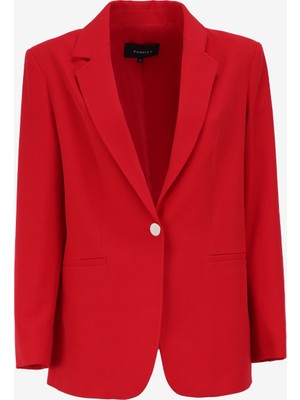 Fabrika Basic Kırmızı Kadın Ceket F4WL-CKT0254