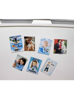 Tekno Trust Fotoğraf Baskılı Foto Magnet 8 Adet Mıknatıs (6x 8,5cm)