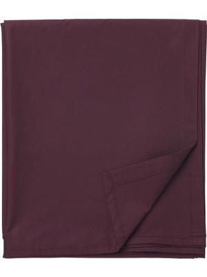 Hobiurun Çift kişilik çarşaf, koyu kırmızı, 240x260 cm