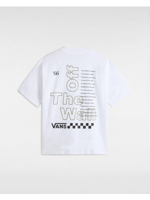 Vans Posted Ss  VN000HFTWHT1 Erkek T-Shirt