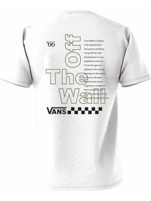 Vans Posted Ss  VN000HFTWHT1 Erkek T-Shirt