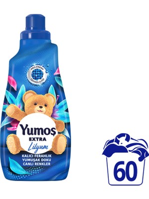 Yumoş Extra Konsantre Çamaşır Yumuşatıcı Lilyum 1440 ml 60 Yıkama