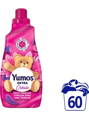 Yumoş Extra Konsantre Çamaşır Yumuşatıcı Orkide 1440 ml 60 Yıkama