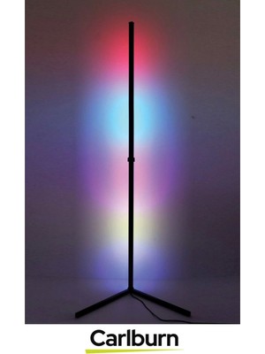 2 Metre USB Giriş Alüminyum Gövde Metal Ayak Rgb Uzaktan Kumandalı Çubuk LED Aydınlatma