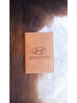 Efe Deri Hyundaı Deri Dikişli Araç Ruhsat Kılıfı Kabı Oto Ruhsatlık Araba Ruhsat Koruyucu