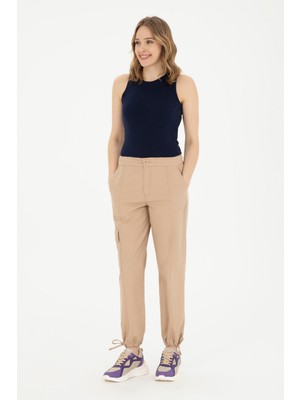 U.S. Polo Assn. Kadın Kum Pantolon (Kanvas-Chino) 50282584-VR085
