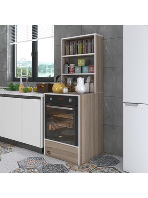 Kenzlife ankastre fırın dolabı esmacan crd 165*60*56 mutfak eko düz