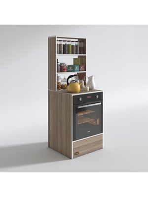 Kenzlife ankastre fırın dolabı esmacan crd 165*60*56 mutfak eko düz