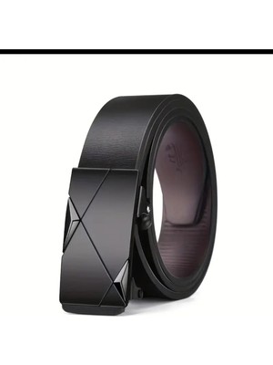 Gigi Giyim Klasik Otomatik Tokalı Gövdesi Pürüzsüz Erkek Kemeri