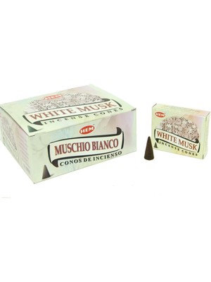 Narnuga White Musk Cones - MCT3649-3706