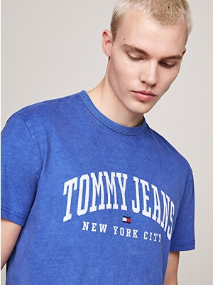 Tommy Hilfiger Tjm Reg Arc Varsıty Washed Tee