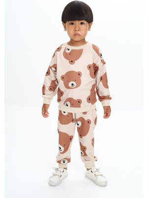 My Kids Wear Ipeksi Iki Iplik Aplike Kumaş Çocuk Takımları