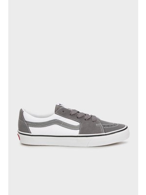 Vans Sk8-Low Deri Logolu Sneaker Ayakkabı Unisex Ayakkabı VN000BVXPWT1