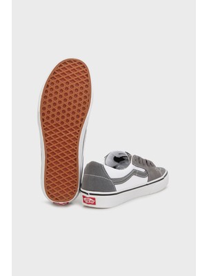 Vans Sk8-Low Deri Logolu Sneaker Ayakkabı Unisex Ayakkabı VN000BVXPWT1