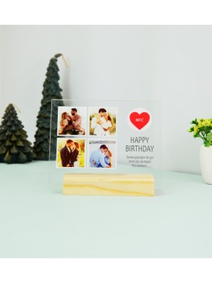 Giftmoda Kişiye Özel Fotoğraflı NFC Destekli Anı Çerçevesi