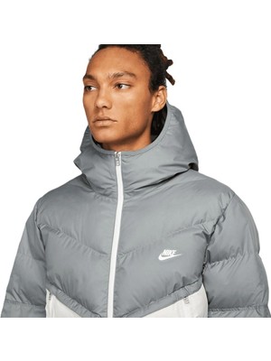 Nike Primaloft Storm Fit Full Zip Jacket Erkek Mont Gri