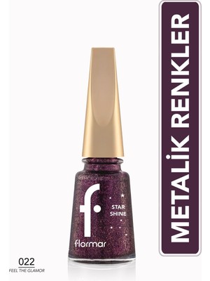 Flormar Star Shine Yüksek Pigmentli & Parlak Bitişli Metalik Oje