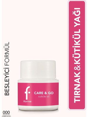 Flormar Care & Go Içi Süngerli Tırnak & Kütikül Bakım Yağı 000 8682536059497 Besleyici Formül ile Pratik Kullanım