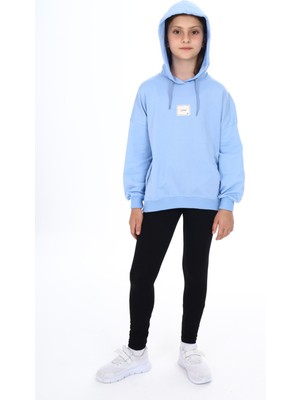 Toontoy Kız Çocuk Armalı Taytlı Takım