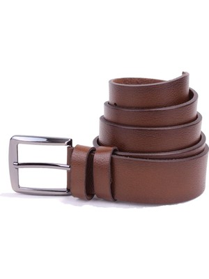 Dagoster DMK26-463DG Açık Kahve 4.5 cm  Deri Erkek Kemer