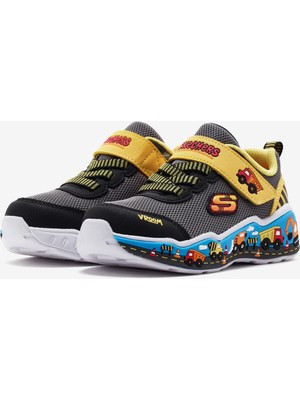 Skechers Play Scene Küçük Erkek Çocuk Siyah Spor Ayakkabı 407312N Bkyl