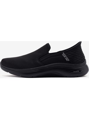 Skechers Go Walk Arch Fit 2.0 - Hands Free 2 Erkek Siyah Yürüyüş Ayakkabısı 216600 Bbk