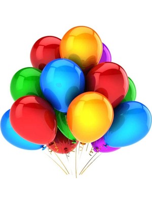 Nfm Home Metalik BALON100LÜ Siyah Mavi Kırmızı Sarı Gri Yeşil Turuncu Mor Pembe Gold Beyaz