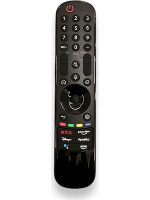 Lg MR22GA (AKB76039906) Netflıx-Prıme Vıdeo-Shadıd Vıp-Alexa Tuşlu Ses Komutlu Uzaktan Kumanda