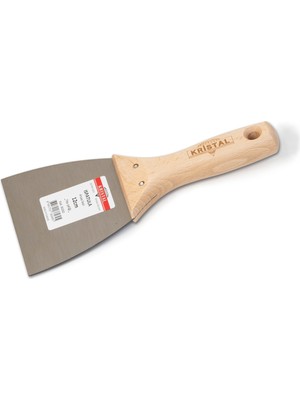 Kristal Ispatula 10 cm Ahşap Saplı - Inox (24) 36656