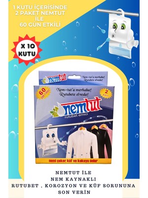 Rutubet Gideren Nem Tutan Koku Küf ve Korozyon Önleyen Güçlü Formül 10 Kutu 10 kg