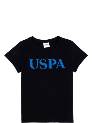U.S. Polo Assn. Erkek Çocuk Siyah Tişört Basic 50263028-VR046