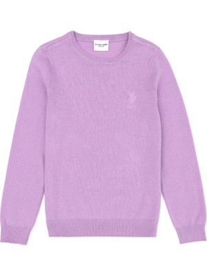 U.S. Polo Assn. Kız Çocuk Lila Kazak /Triko 50269399-VR034