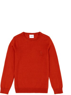 U.S. Polo Assn. Erkek Çocuk Kiremit Basic Kazak 50269409-VR031
