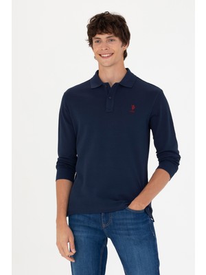 U.S. Polo Assn. Erkek Lacivert Basic Sweatshirt 50269403-VR033