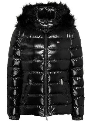 Tommy Hılfıger Tjw Tonal Hooded Down Jacket Mont