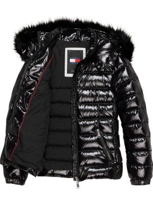 Tommy Hılfıger Tjw Tonal Hooded Down Jacket Mont