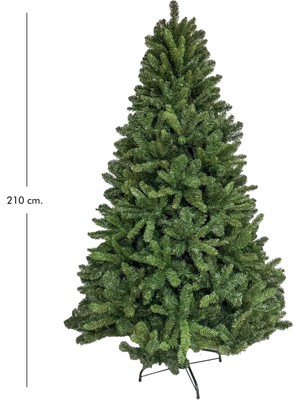 Herdekora Yılbaşı Çam Ağacı Forest 1348 Dal Yeşil 210 Cm.