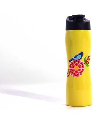 Dedemin Emayeleri El Boyama Su Matarası