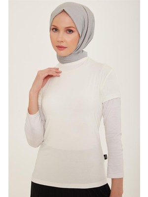 Armine Kısa Kol Badi 22KD9037-1