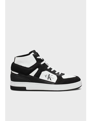 Calvin Klein Deri Logolu Bilekli Sneaker Ayakkabı YM0YM011090GM Erkek Ayakkabı YM0YM01109 0gm