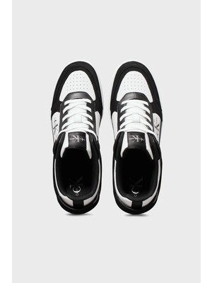 Calvin Klein Deri Logolu Bilekli Sneaker Ayakkabı YM0YM011090GM Erkek Ayakkabı YM0YM01109 0gm