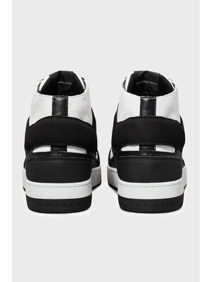 Calvin Klein Deri Logolu Bilekli Sneaker Ayakkabı YM0YM011090GM Erkek Ayakkabı YM0YM01109 0gm