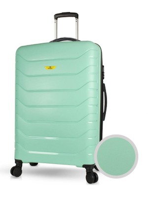 My Valice Solid Pp Polipropilen Kırılmaz Büyük Boy Mint Yeşili Valiz